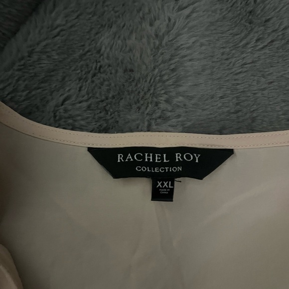 Rachel Roy collection Light Pink V-Neck Sleeveless top size XXL - Picture 2 of 4